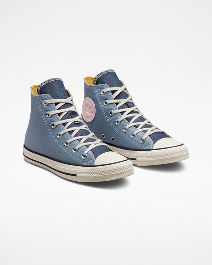 Tenisky Vysoke Converse Chuck Taylor All Star Denim Damske Námornícka Modrá | SK ZXS11J7